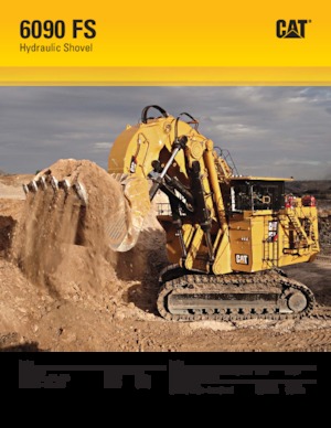 Гусеничні екскаватори Caterpillar 6090 FS