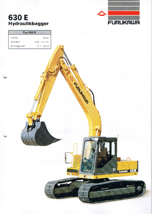 Гусеничні екскаватори Furukawa 630 E-LC
