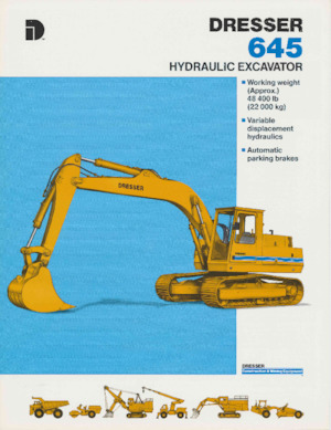 Гусеничні екскаватори Dresser 645