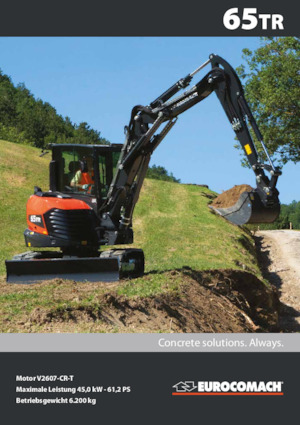 Гусеничні екскаватори Eurocomach 65 TR
