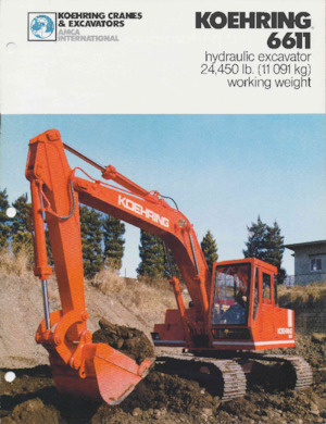 Гусеничні екскаватори Koehring 6611