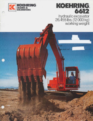 Гусеничні екскаватори Koehring 6612
