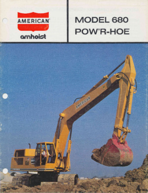 Гусеничні екскаватори American Hoist & Derrick 680