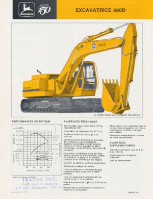 Гусеничні екскаватори John Deere Construction 690D