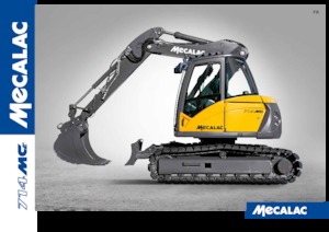 Гусеничні екскаватори Mecalac 714 MC e