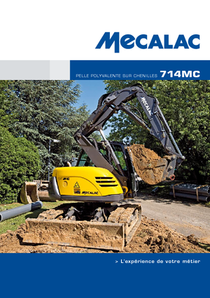 Гусеничні екскаватори Mecalac 714 MC