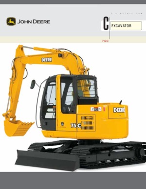 Гусеничні екскаватори John Deere Construction 75C