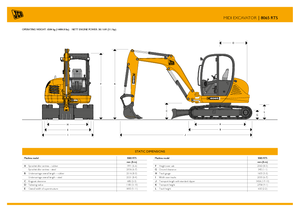 Гусеничні екскаватори JCB 8065 RTS