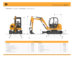 Гусеничні екскаватори JCB 8065 RTS