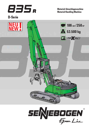 Гусеничні екскаватори Sennebogen 835 R-special