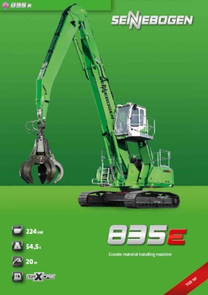 Екскаватори для перевалки Sennebogen 835R E 