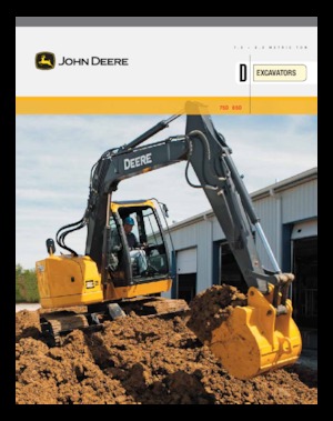 Гусеничні екскаватори John Deere Construction 85D