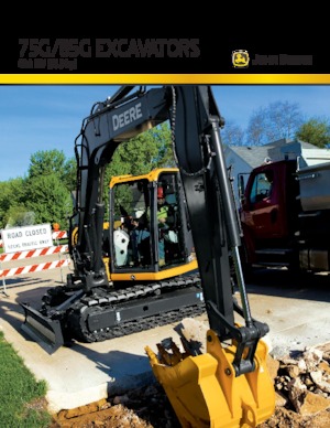 Гусеничні екскаватори John Deere Construction 85G