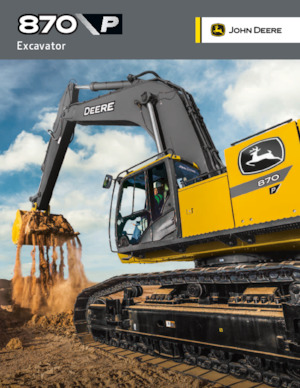 Гусеничні екскаватори John Deere Construction 870 P
