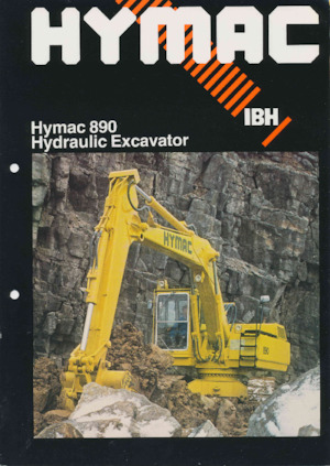 Гусеничні екскаватори Hymac 890