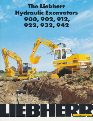 Гусеничні екскаватори Liebherr 922