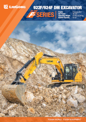 Гусеничні екскаватори Liugong 922FLL
