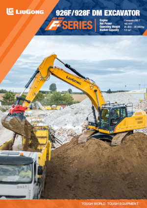 Гусеничні екскаватори Liugong 926F