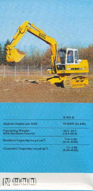Гусеничні екскаватори Liebherr R 992 