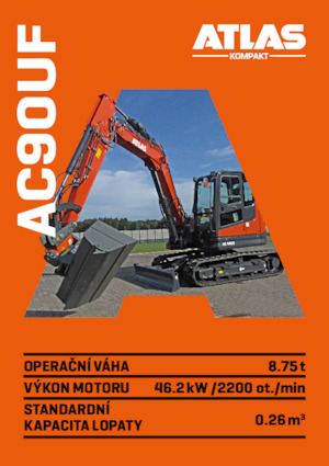 Гусеничні екскаватори Atlas Kompakt AC 90UF