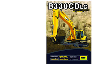 Гусеничні екскаватори Bell B330CDLC