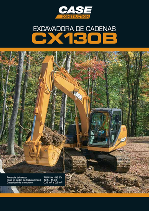 Гусеничні екскаватори Case CX 130 B
