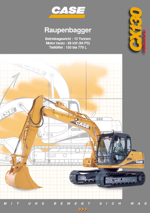 Гусеничні екскаватори Case CX 130