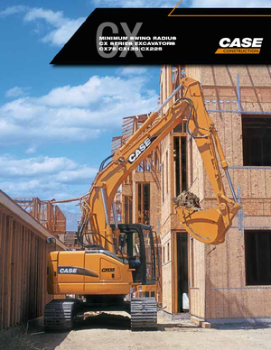Гусеничні екскаватори Case CX 225 SR
