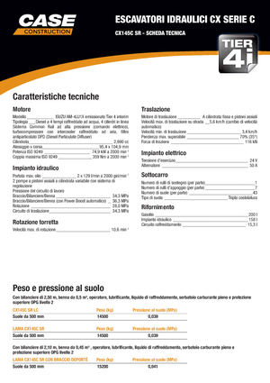 Гусеничні екскаватори Case CX145C 