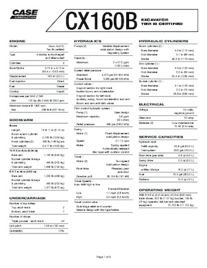 Гусеничні екскаватори Case CX 240 B LC