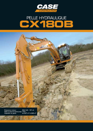 Гусеничні екскаватори Case CX 180 B LC