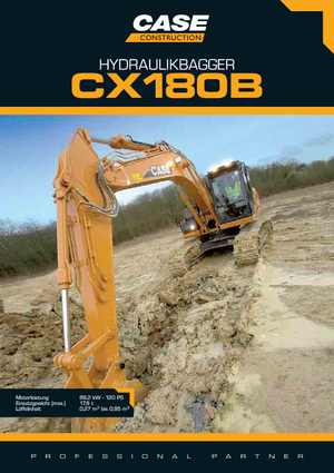 Гусеничні екскаватори Case CX 180 B LC