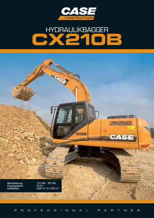 Гусеничні екскаватори Case CX 210 B LC
