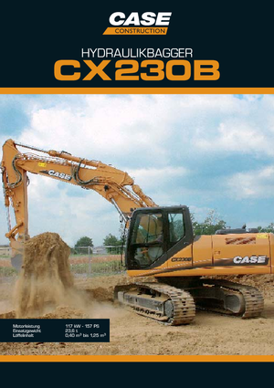 Гусеничні екскаватори Case CX 230 B