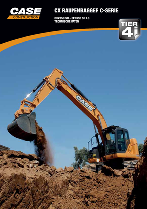 Гусеничні екскаватори Case CX235CSR 