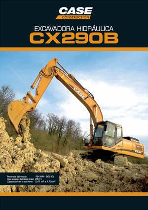 Гусеничні екскаватори Case CX 290 B NLC