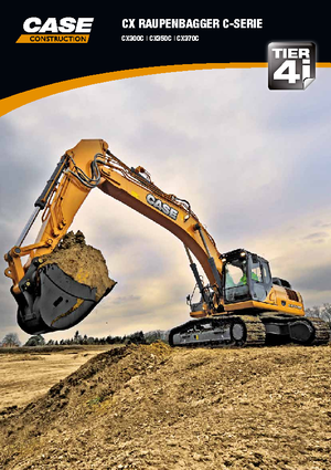 Гусеничні екскаватори Case CX 350 C LC Mono