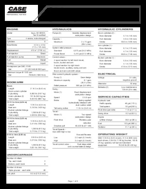 Гусеничні екскаватори Case CX 330