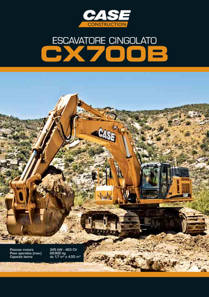 Гусеничні екскаватори Case CX 700 B
