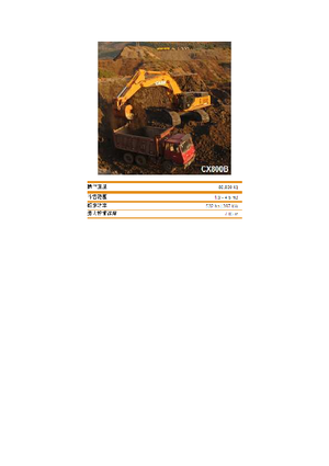 Гусеничні екскаватори Case CX 800 B