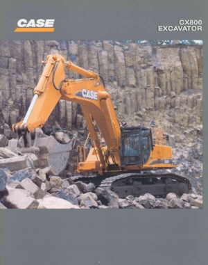 Гусеничні екскаватори Case CX 800