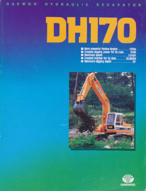 Гусеничні екскаватори Daewoo DH170