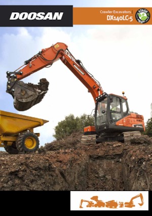 Гусеничні екскаватори Doosan DX140LC-5