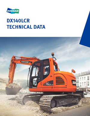 Гусеничні екскаватори Doosan DX 140 LCR