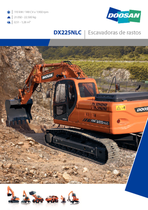Гусеничні екскаватори Doosan DX 225 N LC