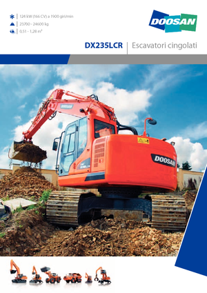 Гусеничні екскаватори Doosan DX235LCR