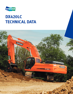 Гусеничні екскаватори Doosan DX 420 LC