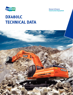 Гусеничні екскаватори Doosan DX 480 LC