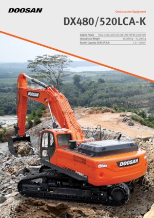 Гусеничні екскаватори Doosan DX 480 N LC