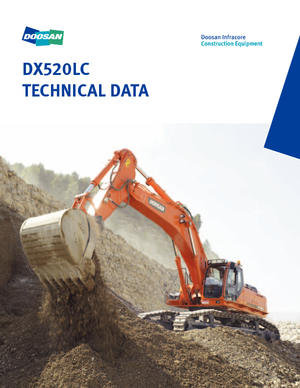 Гусеничні екскаватори Doosan DX 520 LC